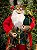 PAPAI NOEL VERMELHO EM PÉ 1,50CM - Imagem 6