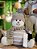 BONECO DE NEVE SENTADO LISTRADO 28CM - PRÉ VENDA 2025 - Imagem 1