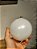 BOLA DECORADA BRANCA 12CM COM 1 UNIDADE - Imagem 2