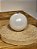 BOLA DECORADA BRANCA 12CM COM 1 UNIDADE - Imagem 1