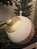 BASE PARA ÁRVORE DE NATAL BOLA DE NATAL BRANCA E DOURADA - PRÉ VENDA 2025 - Imagem 2