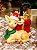 BASE PARA ÁRVORE DE NATAL RENA COM PRESENTE 30CM - Imagem 2