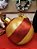 BASE PARA ÁRVORE DE NATAL BOLA OURO E VERMELHA 43CM - PRÉ VENDA 2025 - Imagem 1