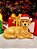 BASE PARA ÁRVORE DE NATAL CACHORRO NATALINO 46CM - PRÉ VENDA 2025 - Imagem 1