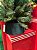SAIA RÍGIDA PARA ÁRVORE DE NATAL VELUDO VERDE 30CM - Imagem 3