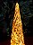 ÁRVORE DE VIDRO OURO GIRATÓRIA COM LED 40CM - Imagem 4