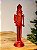 SOLDADO QUEBRA NOZES VERMELHO DE ACRÍLICO COM LED 30CM - Imagem 1