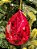 PENDENTE ORNAMENTO JOIA VERMELHA 15CM - Imagem 4