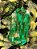 PENDENTE ORNAMENTO JOIA VERDE 18CM - Imagem 2