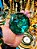 PENDENTE ORNAMENTO JOIA VERDE 10,5CM - PRÉ VENDA 2025 - Imagem 1