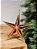 PENDENTE ORNAMENTO ESTRELA DOURADA E VERMELHA 27CM - Imagem 3