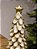 ÁRVORE EM RESINA OURO E BRANCO 26CM - Imagem 2