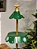 SUPORTE ÁRVORE DECORATIVA C/ 2 ANDARES EM METAL VERDE 67CM - Imagem 3