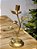 CANDELABRO EM METAL DOURADO 25CM - Imagem 3