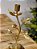 CANDELABRO EM METAL DOURADO 25CM - Imagem 4