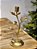 CANDELABRO EM METAL DOURADO 25CM - Imagem 5