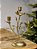 CANDELABRO EM METAL DOURADO 30CM - Imagem 3
