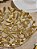 CENTRO DE MESA DECORATIVO DOURADO 26CM - PRÉ VENDA 2025 - Imagem 2