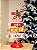 PLACA EM FORMATO DE CANDY CANNE PLEASE STOP HERE VERMELHO E BRANCO 59CM - Imagem 2