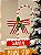 PLACA EM FORMATO DE CANDY CANNE PLEASE STOP HERE VERMELHO E BRANCO 59CM - Imagem 3