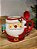 CANECA NOEL COM COLHER VERMELHO E BRANCO 13CM - Imagem 3