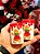 PORTA SAL E PIMENTA DECORATIVO GINGERBREAD 8CM KIT COM 2 UNIDADES - PRÉ VENDA 2025 - Imagem 1
