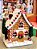 CASINHA EM RESINA GINGERBREAD COM LED 20CM - PRÉ VENDA 2025 - Imagem 2