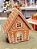CASINHA EM RESINA GINGERBREAD COM LED - PRÉ VENDA 2025 - Imagem 2