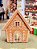 CASINHA EM RESINA GINGERBREAD COM LED - PRÉ VENDA 2025 - Imagem 1