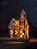 CASINHA EM RESINA DECORATIVA COM LED 23CM - Imagem 2