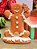 BONECO GINGERBREAD EM RESINA 14CM - PRÉ VENDA 2025 - Imagem 2