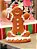 BONECO GINGERBREAD EM RESINA 14CM - PRÉ VENDA 2025 - Imagem 3