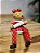 BONECA GINGERBREAD SENTADA COZINHEIRA COM ROLO DE MASSAS - Imagem 1