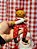 BONECA GINGERBREAD SENTADA COZINHEIRA COM ROLO DE MASSAS - PRÉ VENDA 2025 - Imagem 2