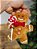 PENDENTE BONECO GINGERBREAD COM CANDY CANNE 15CM - Imagem 1