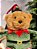 URSO SENTADO VERDE 33CM - Imagem 2