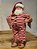 PAPAI NOEL COLECIONÁVEL DE PIJAMA COM CASTIÇAL E GATINHO 28CM - Imagem 6