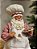 PAPAI NOEL COLECIONÁVEL COZINHEIRO 28CM - Imagem 4