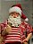 PAPAI NOEL COLECIONÁVEL DE FÉRIAS 28CM - Imagem 3