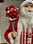 PAPAI NOEL EM PÉ VERMELHO E BRANCO 45CM - Imagem 3