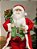 PAPAI NOEL EM PÉ BRANCO E VERDE 45CM - Imagem 2