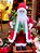 PAPAI NOEL EM PÉ BRANCO E VERDE 45CM - PRÉ VENDA 2025 - Imagem 3