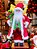 PAPAI NOEL EM PÉ BRANCO E VERDE 45CM - PRÉ VENDA 2025 - Imagem 4