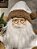 PAPAI NOEL EM PÉ COM RENA E PRESENTES BRANCO E MARROM 60CM - Imagem 6