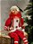 BONECO ELFO VERMELHO E VERDE 35CM - Imagem 2