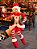 BONECO ELFO VERMELHO E VERDE 35CM - PRÉ VENDA 2025 - Imagem 1