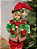 BONECO ELFO EM PÉ VERDE E VERMELHO 47CM - Imagem 2
