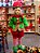 BONECO ELFO EM PÉ VERDE E VERMELHO 47CM - PRÉ VENDA 2025 - Imagem 5