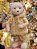 URSO BRANCO MENINO COM SUETER CHAMPANHE 46,5CM - PRÉ VENDA 2025 - Imagem 4