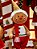 BONECO EM PÉ MENINO GINGERBREAD COM SORVETE VERMELHO E BRANCO 71CM - PRÉ VENDA 2025 - Imagem 2